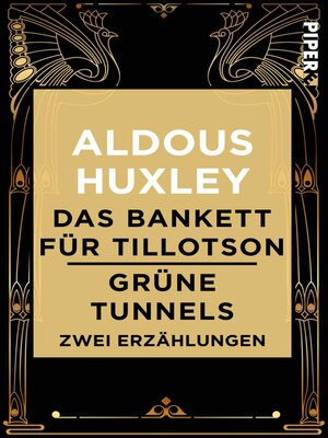 cover image of Das Bankett für Tillotson / Grüne Tunnels